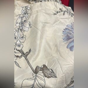 Floral Cream DUVET Set king